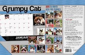 2019 Grumpy Cat 18-Month Desk Pad Planner: By Sellers Publishing