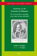 Arminius on the Assurance of Salvation: The Context, Roots, and Shape of the Leiden Debate, 1603-1609