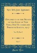 Documents of the Senate of the State of New York, One Hundred and Fortieth Session, 1917, Vol. 7