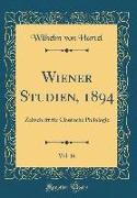 Wiener Studien, 1894, Vol. 16