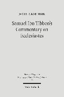 Samuel Ibn Tibbon's Commentary on Ecclesiastes