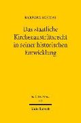 Das staatliche Kirchenaustrittsrecht in seiner historischen Entwicklung