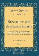 Benedikt von Spinoza's Ethik, Vol. 1