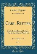 Carl Ritter, Vol. 1