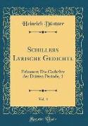 Schillers Lyrische Gedichte, Vol. 4