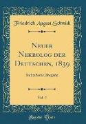 Neuer Nekrolog der Deutschen, 1839, Vol. 2