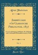 Jahrbücher für Classische Philologie, 1837, Vol. 3