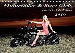 Motorräder und Sexy Girls 2019 (Tischkalender 2019 DIN A5 quer)