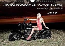 Motorräder und Sexy Girls 2019 (Wandkalender 2019 DIN A4 quer)