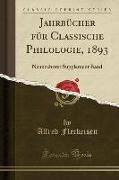 Jahrbücher für Classische Philologie, 1893