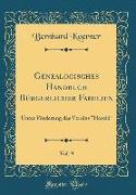 Genealogisches Handbuch Bürgerlicher Familien, Vol. 9