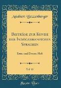 Beiträge zur Kunde der Indogermanischen Sprachen, Vol. 15