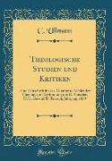 Theologische Studien und Kritiken