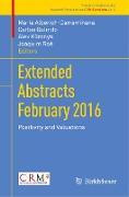 Extended Abstracts February 2016