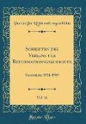 Schriften des Vereins für Reformationsgeschichte, Vol. 26