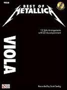 Best of Metallica for Viola - Instrumental Solos Book/Online Audio [With CD (Audio)]