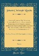 Lexicon Universae Rei Numariae Veterum Et Praecipue Graecorum Ac Romanorum Cum Observationibus Antiquariis Geographicis Chronologicis Historicis Criticis Et Passim Cum Explicatione Monogrammatum, Vol. 6