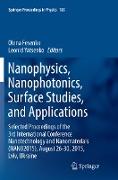 Nanophysics, Nanophotonics, Surface Studies, and Applications