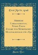 Mehrere Ueberschriften, Nebst Einer Zugabe zum Wendtschen Musenalmanach für 1832 (Classic Reprint)