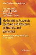 Modernizing Academic Teaching and Research in Business and Economics