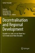 Decentralisation and Regional Development