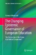 The Changing Epistemic Governance of European Education