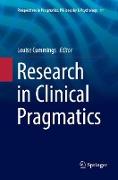 Research in Clinical Pragmatics