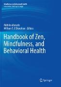 Handbook of Zen, Mindfulness, and Behavioral Health