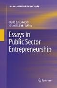 Essays in Public Sector Entrepreneurship