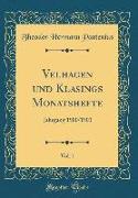 Velhagen und Klasings Monatshefte, Vol. 1