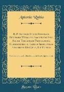 R. P. Antonii Ruuio Rodensis, Doctoris Theologi Societatis Iesu, Sacræ Theologiæ Professoris, Commentarii in Libros Aristotelis Stagiritæ De Cælo, Et Mundo