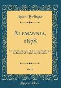 Alemannia, 1878, Vol. 6