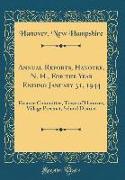 Annual Reports, Hanover, N. H., For the Year Ending January 31, 1944