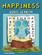 Happiness Word Search - My First Word Search: Word Search Puzzle for Kids Ages 4 - 6 Years