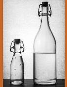 Glass Bottles: 150 Page Large Softback Notebook Journal