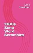 1980s Song Word Scrambles