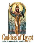 Goddess of Egypt: Coloring Book for Adults