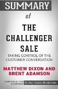 Summary of The Challenger Sale by Matthew Dixon and Brent Adamson