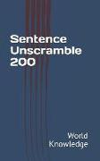 Sentence Unscramble 200