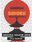 Samurai Sudoku 300 Puzzles Vol.2: Sudoku Solver 2018