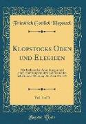 Klopstocks Oden und Elegieen, Vol. 3 of 3