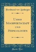 Ueber Moorwirtschaft und Fehncolonien (Classic Reprint)