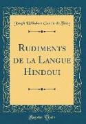 Rudiments de la Langue Hindoui (Classic Reprint)