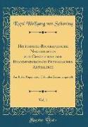 Historisch-Biographische Nachrichten zur Geschichte der Brandenburgisch-Preußischen Artillerie, Vol. 1
