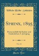 Sphinx, 1895, Vol. 20