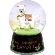 H:)PPYlife Traumkugel mit Lama-Motiv "No Drama Lama"