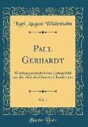 Paul Gerhardt, Vol. 1