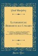 Literarische Berichte aus Ungarn, Vol. 4