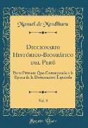 Diccionario Histórico-Biográfico del Perú, Vol. 8