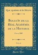 Boletín de la Real Academia de la Historia, Vol. 42
